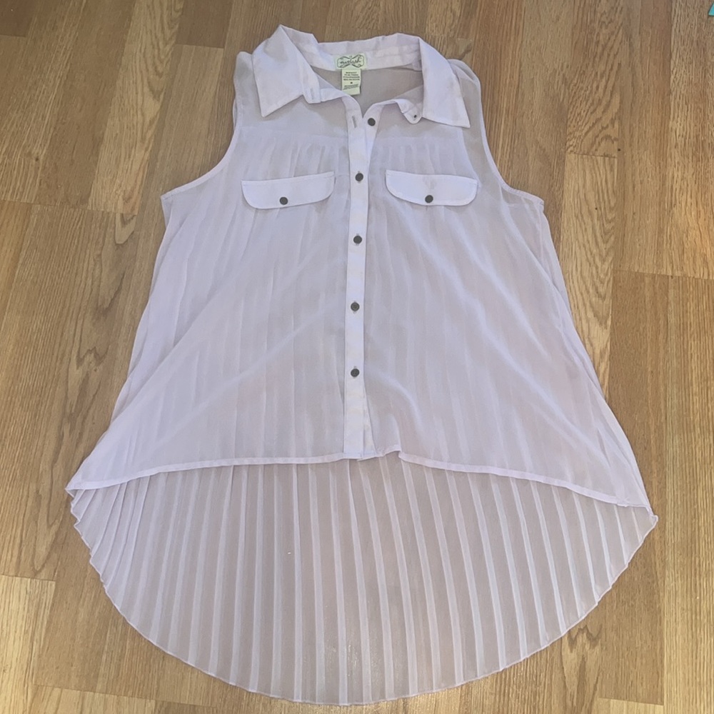 Eyelash couture tank